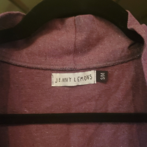 Jenny Lemons cotton cardigan/ open tunic - Picture 2 of 3